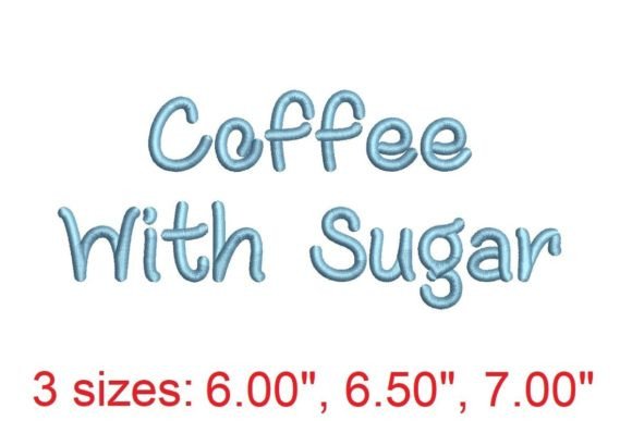 Coffee with Sugar Embroidery Review