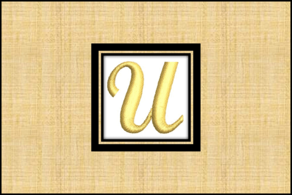 Gold Letter U for Personalized Gifts
